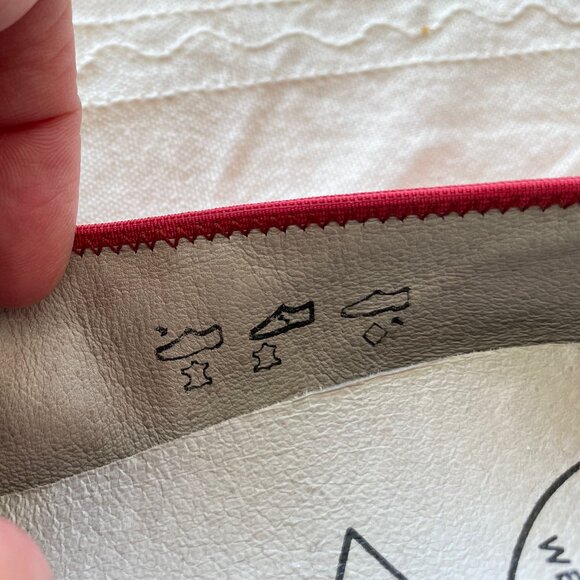 Waldläufer Red Suede Flats - Picture 8 of 10